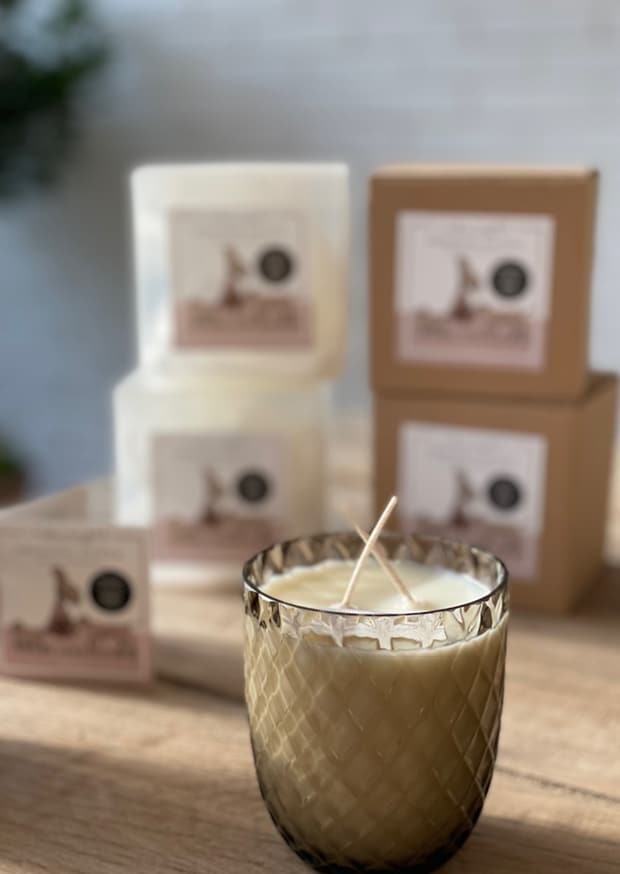 Přírodní svíčka Crystalka "Věčné přátelství" - Obrázek 8