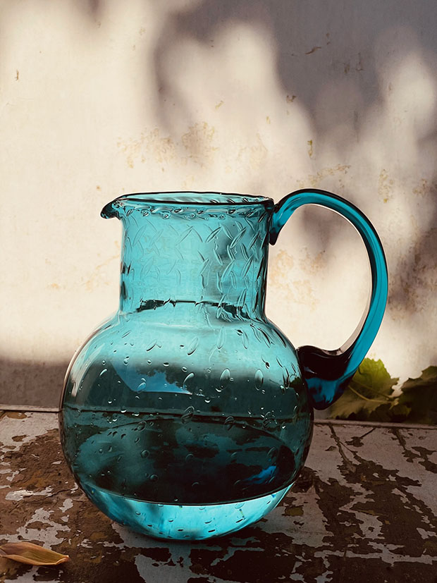 Džbán "Slza" tyrkysový - Obrázek 4