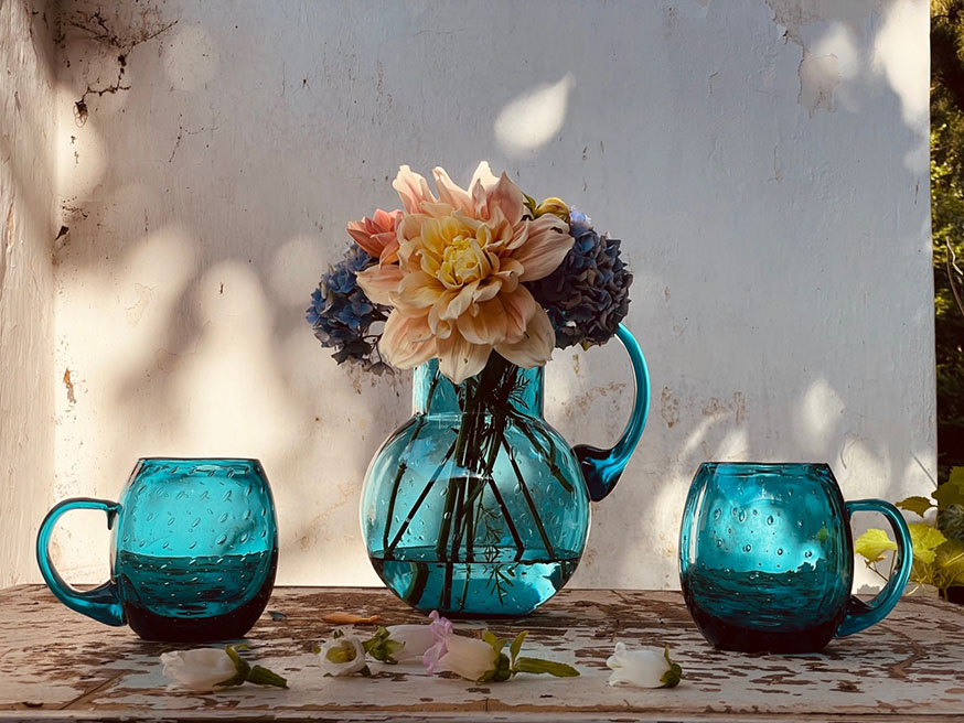 Džbán "Slza" tyrkysový - Obrázek 6