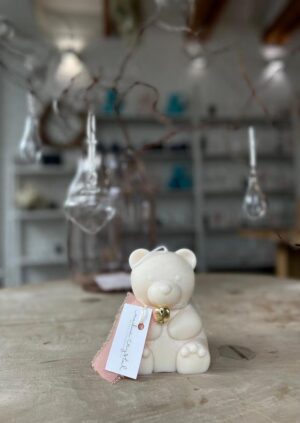 Řemeslná svíčka Medvídek