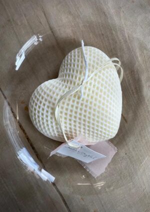 Řemeslná svíčka Srdíčko