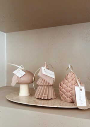 Řemeslná svíčka Houbička