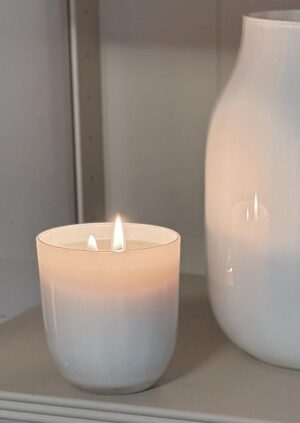 Přírodní svíčka v křišťálu OPÁL "Marie"